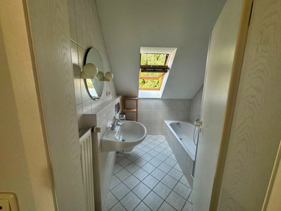 Badezimmer Dachgeschosswohnung Hiddenhausen