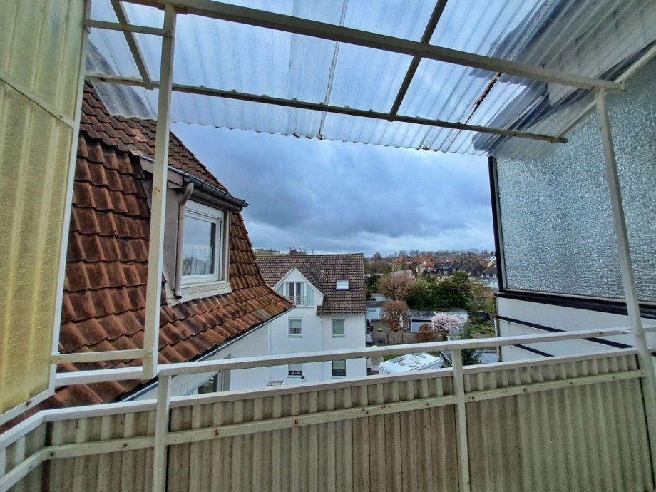 Balkon Dachgeschosswohnung Bielefeld