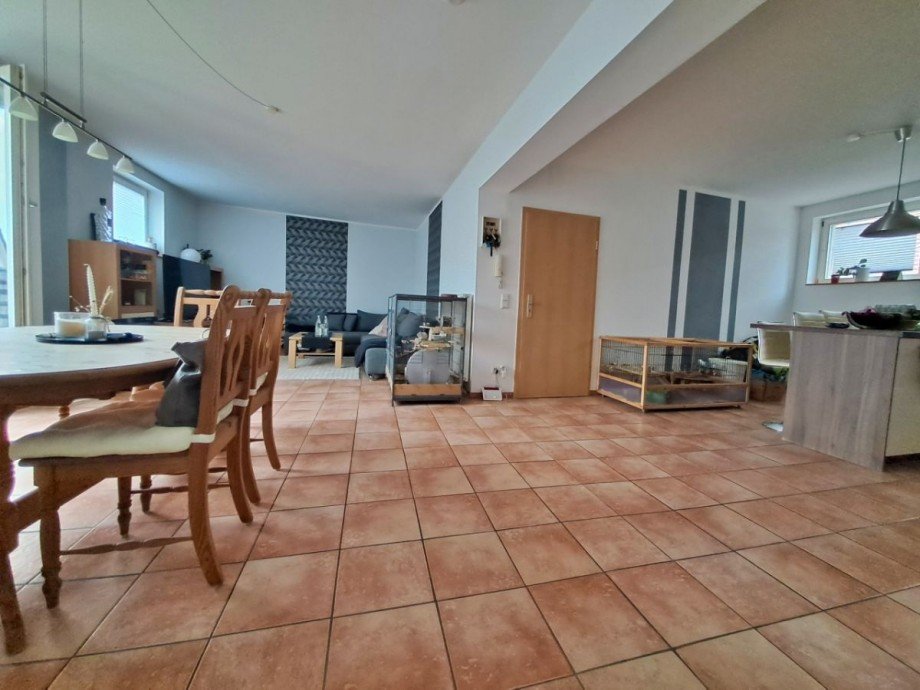 Wohn- und Esszimmer Etagenwohnung Halle (Westf.)