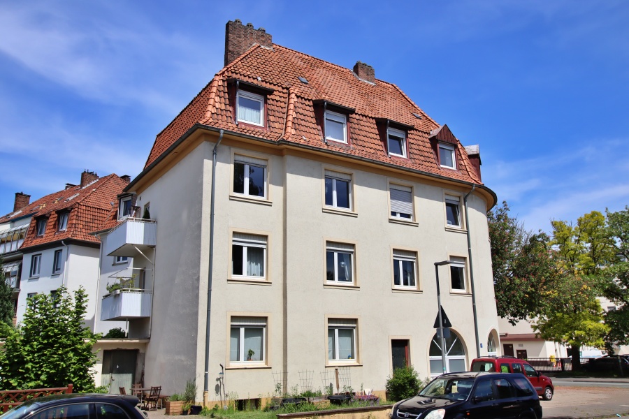 Hausansicht Dachgeschosswohnung Bielefeld