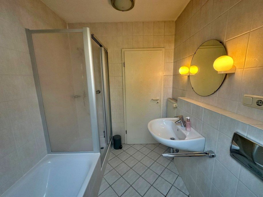 Badezimmer Dachgeschosswohnung Hiddenhausen