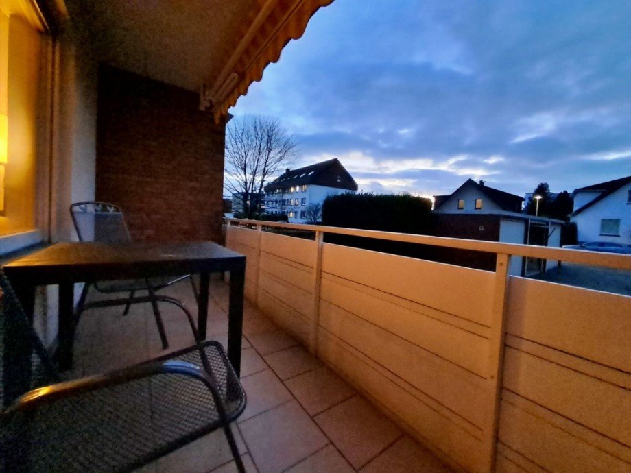 Balkon Erdgeschosswohnung Bielefeld
