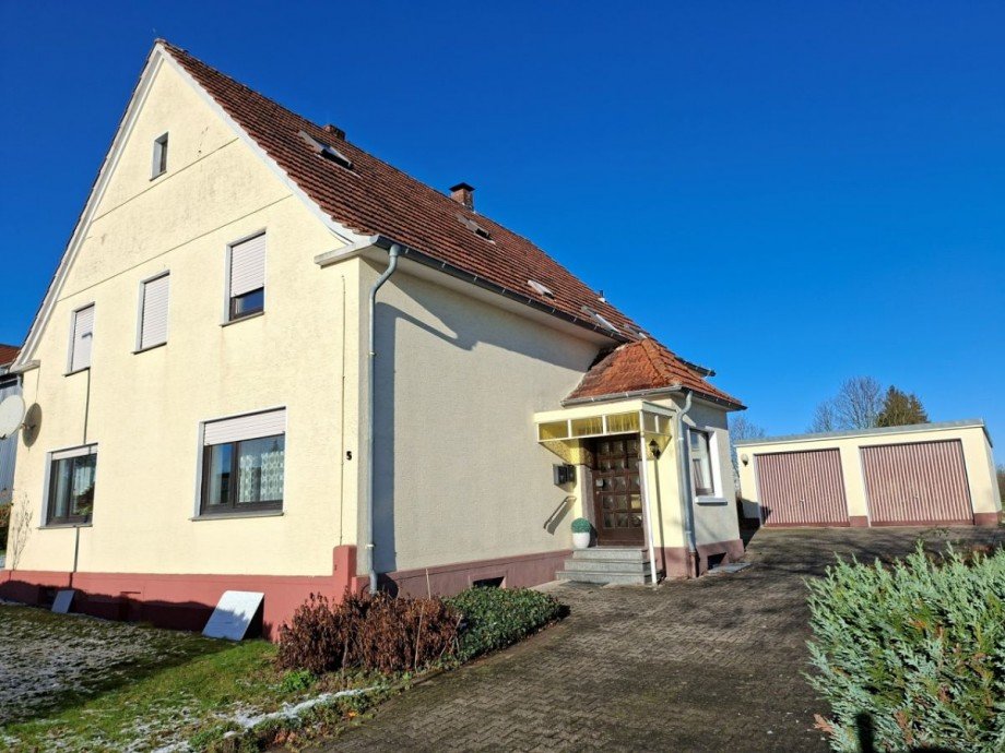 Haus au�en Zweifamilienhaus Werther