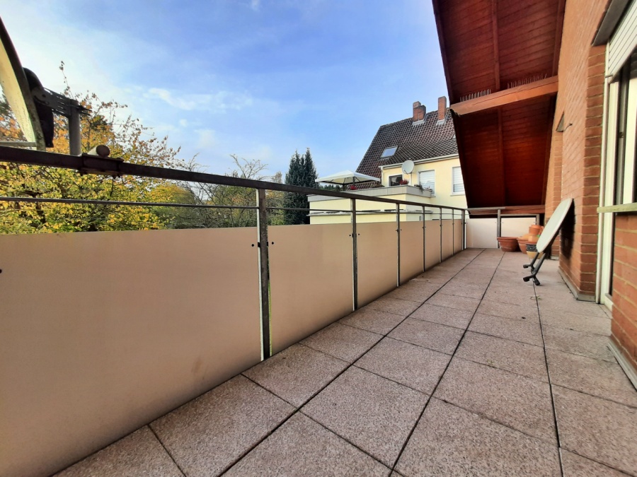 Balkon Dachgeschosswohnung Hiddenhausen